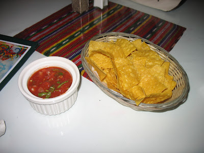 Salsa and chips