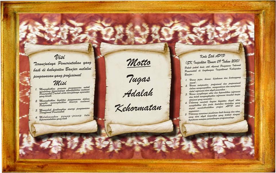 Inspektorat Kabupaten Banjar Tentang Kami