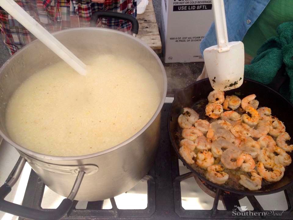 A Southern Soul Old Fashioned Creamy Grits & A Grits Bar