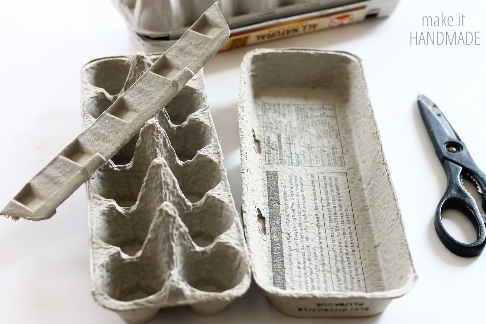 Make It Handmade Starting Seeds in Egg Cartons