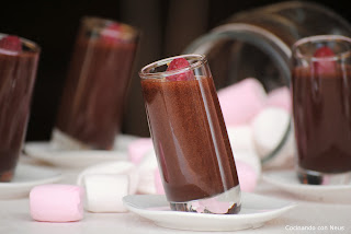 Mousse express de chocolate de Nigella Lawson
