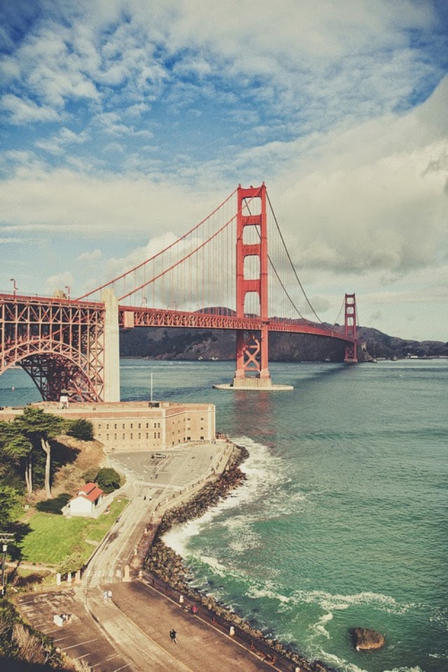 San Francisco Golden Gate Bridge Crissy Field
