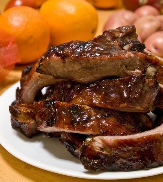 Era uma vez na cozinha.: Costelinha de Porco ao Molho Barbecue