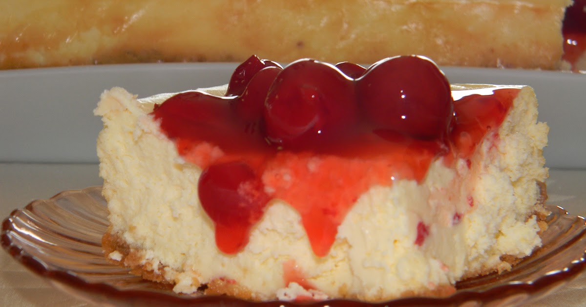 Crazy for Cookies and more New York Cherry Cheesecake