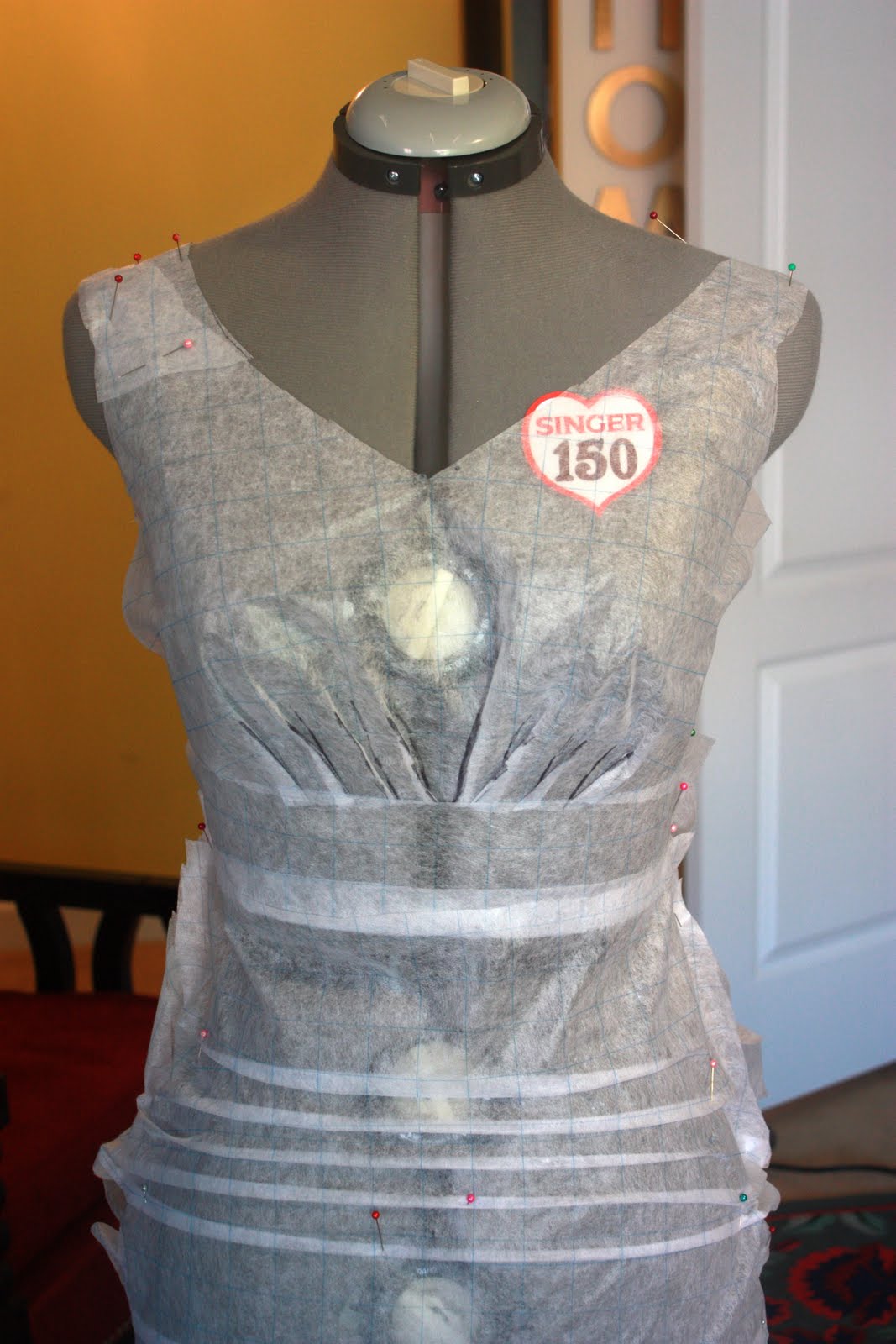 A Wedding Dress For Katie Pattern Making Live Free Creative Co