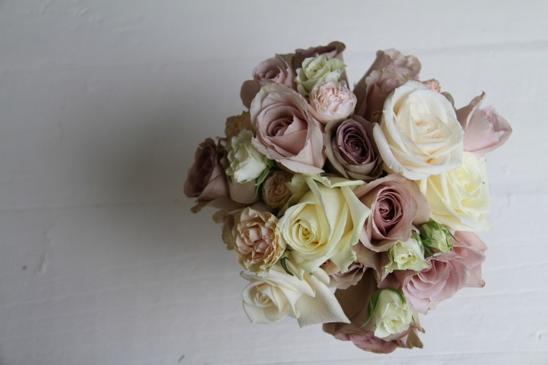 This wedding bouquet is created from an exquisite collection of Vintage 