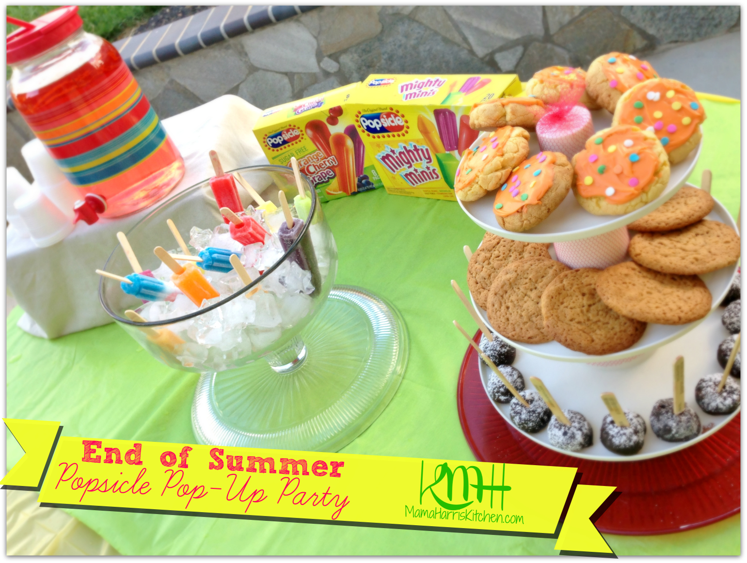 End of Summer PopUp Party with Popsicle® plus a Giveaway! Mama