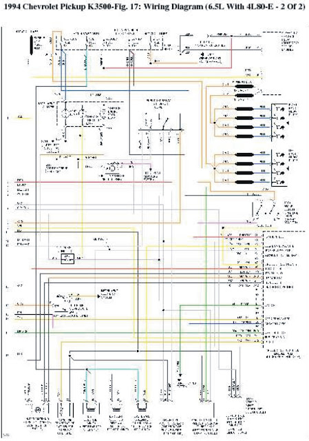 1994 Chevrolet PickUp K3500 Wiring Diagrams Wiring Diagrams Center