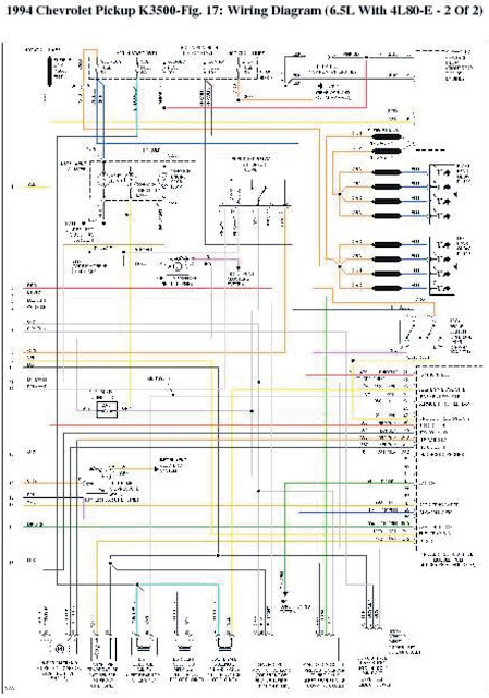 1994 Chevrolet Pick-Up K3500 Wiring Diagrams | Wiring Diagrams Center