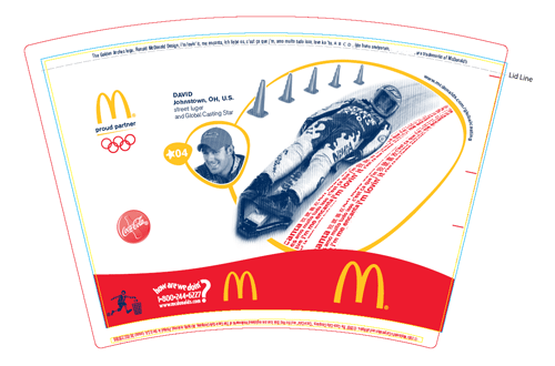 printables miniature template printable box cup doll fast mcdonalds fries cups elf mcd coloured miniatures editor added