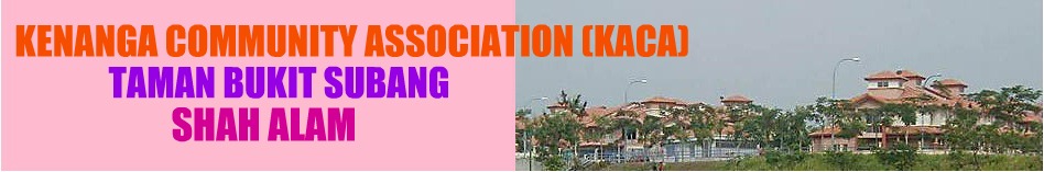 KENANGA COMMUNITY ASSOCIATION, BUKIT SUBANG, SHAH ALAM
