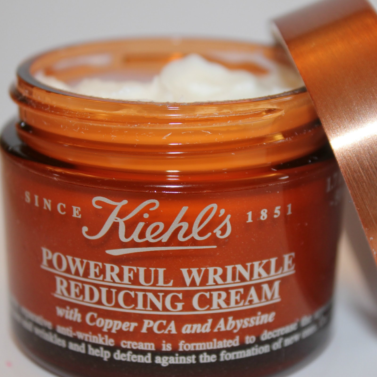 blushing basics Kiehl's Powerful Wrinkle Reducing Cream {Review}