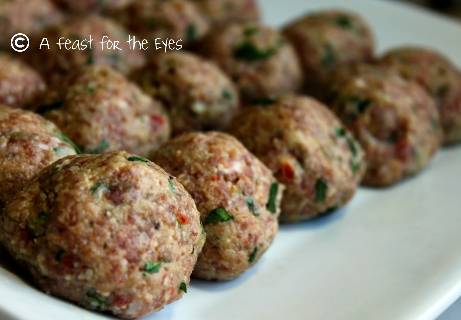 A Feast for the Eyes Meatballs and Marinara Pressure Cooker Style