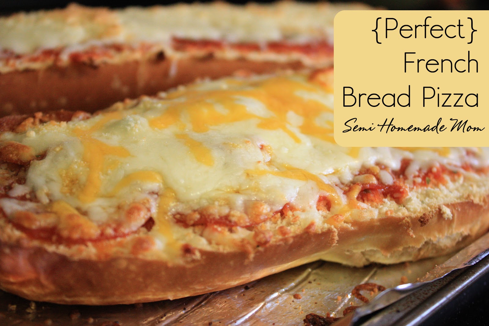 Perfect French Bread Pizza Mostly Homemade Mom