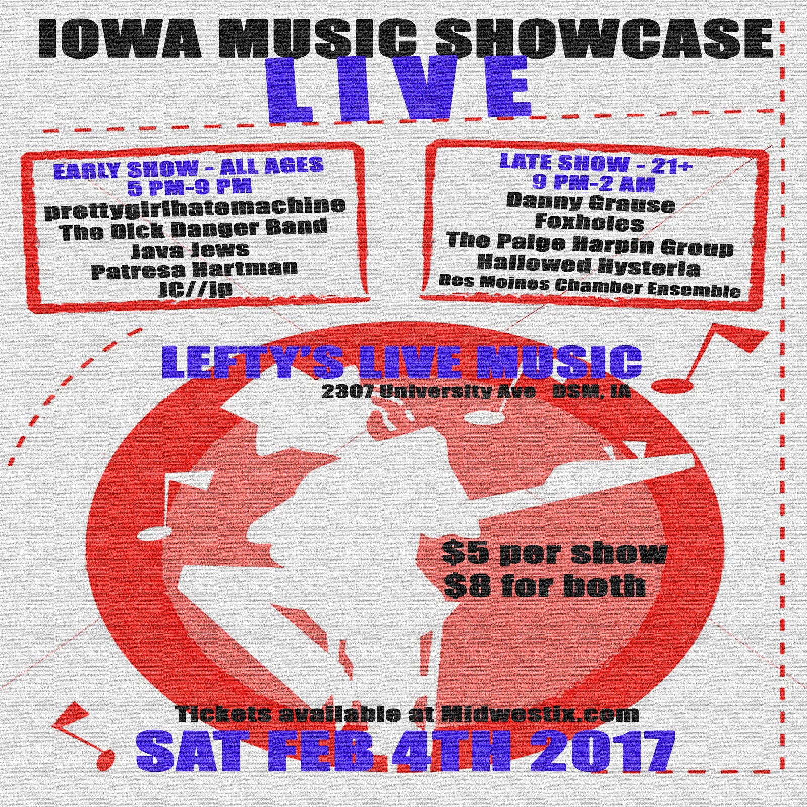 Iowa Music Showcase IOWA MUSIC SHOWCAST EPISODE 42 The Acts of Iowa