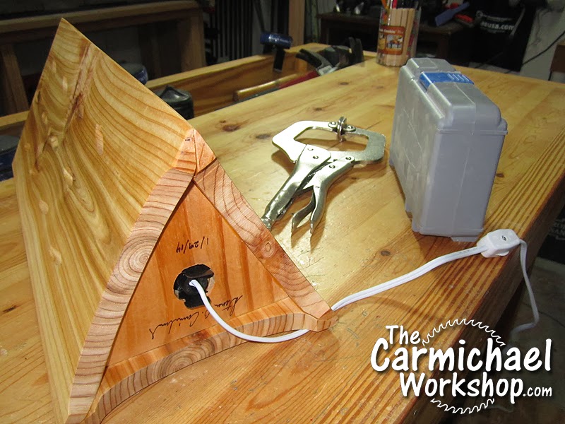 The Carmichael Pocket Hole Lamp A Kreg Jig Project