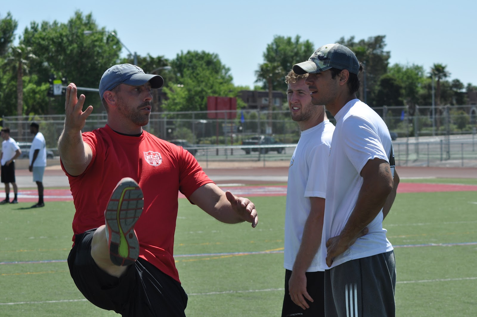 Kickin it with Husted Kicking Coach Dave Brader MICHAEL HUSTED