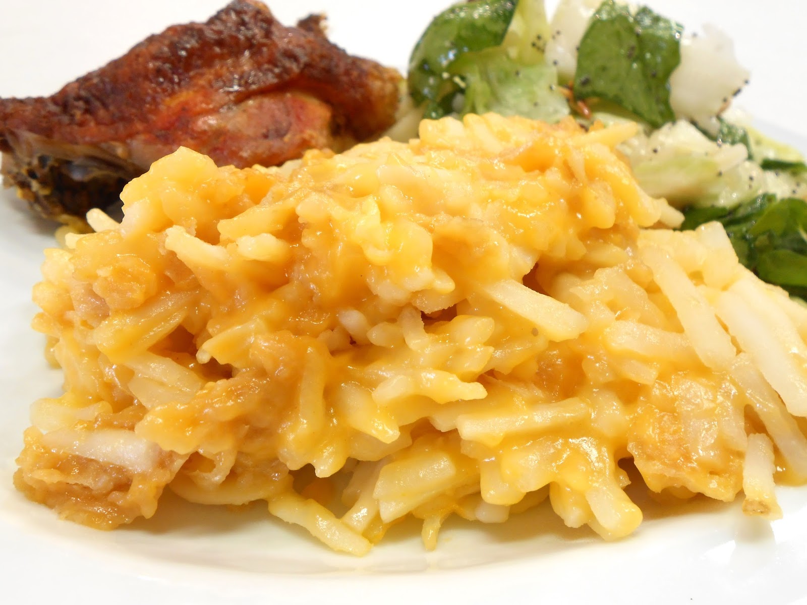 My Kind of Cooking: Recipe: Extra Cheesy Hash Browns