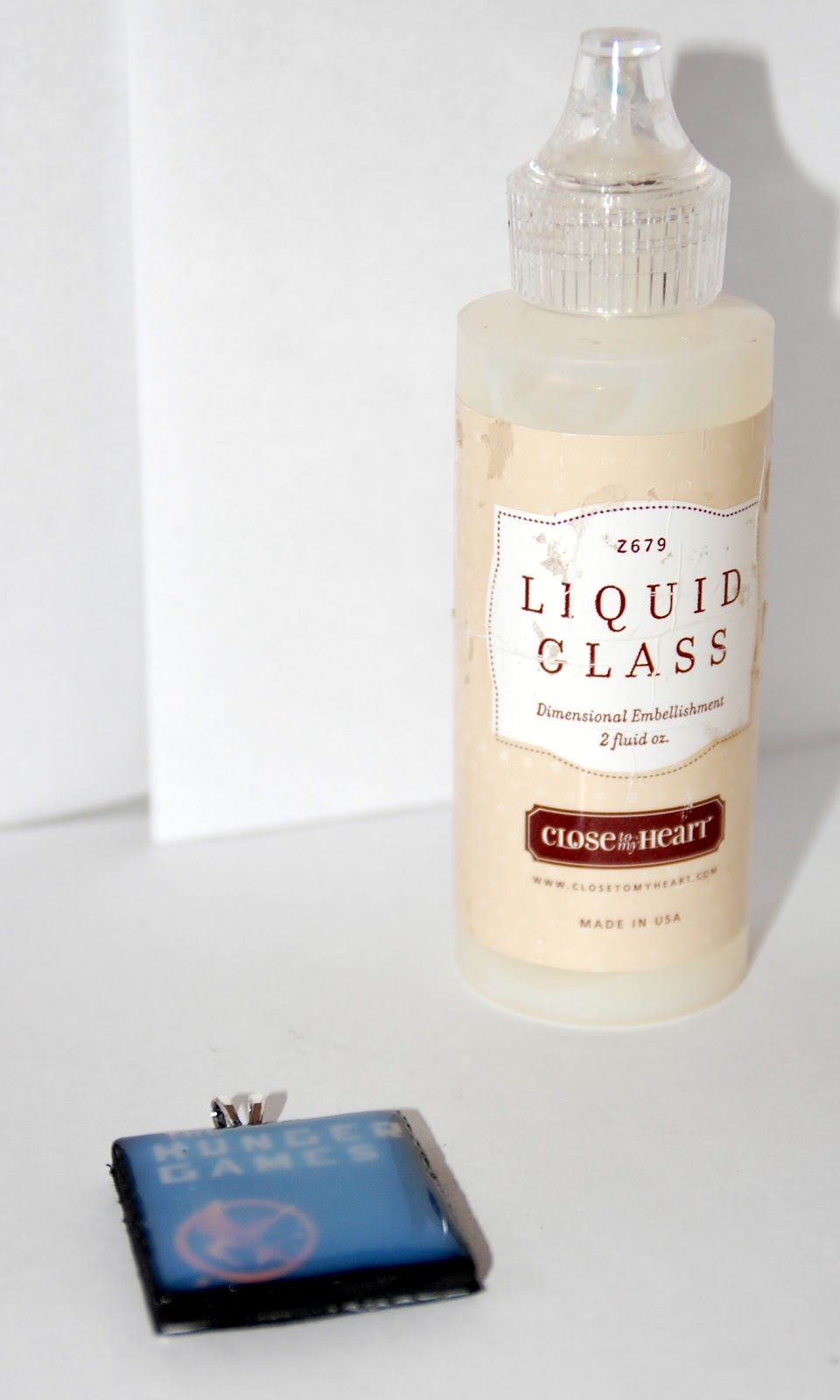 Then covered the image with liquid glass