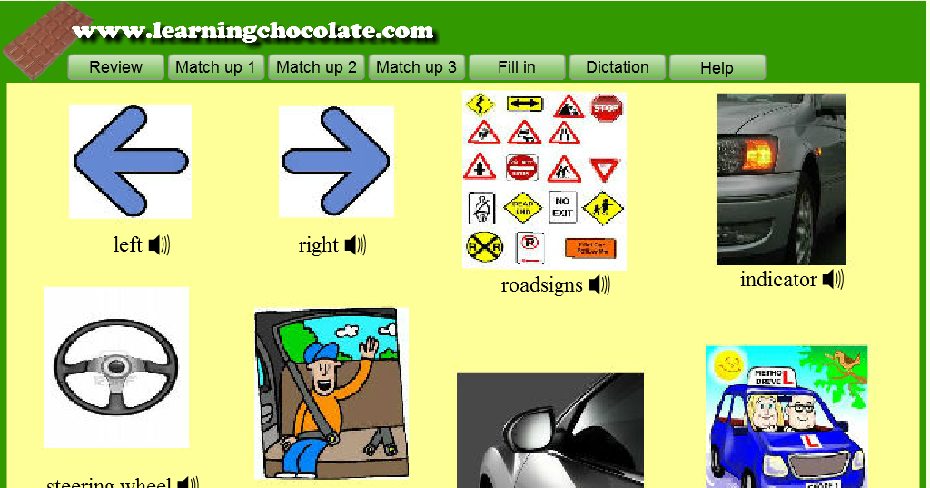 The Driving Lesson Vocabulary English in Vancouver