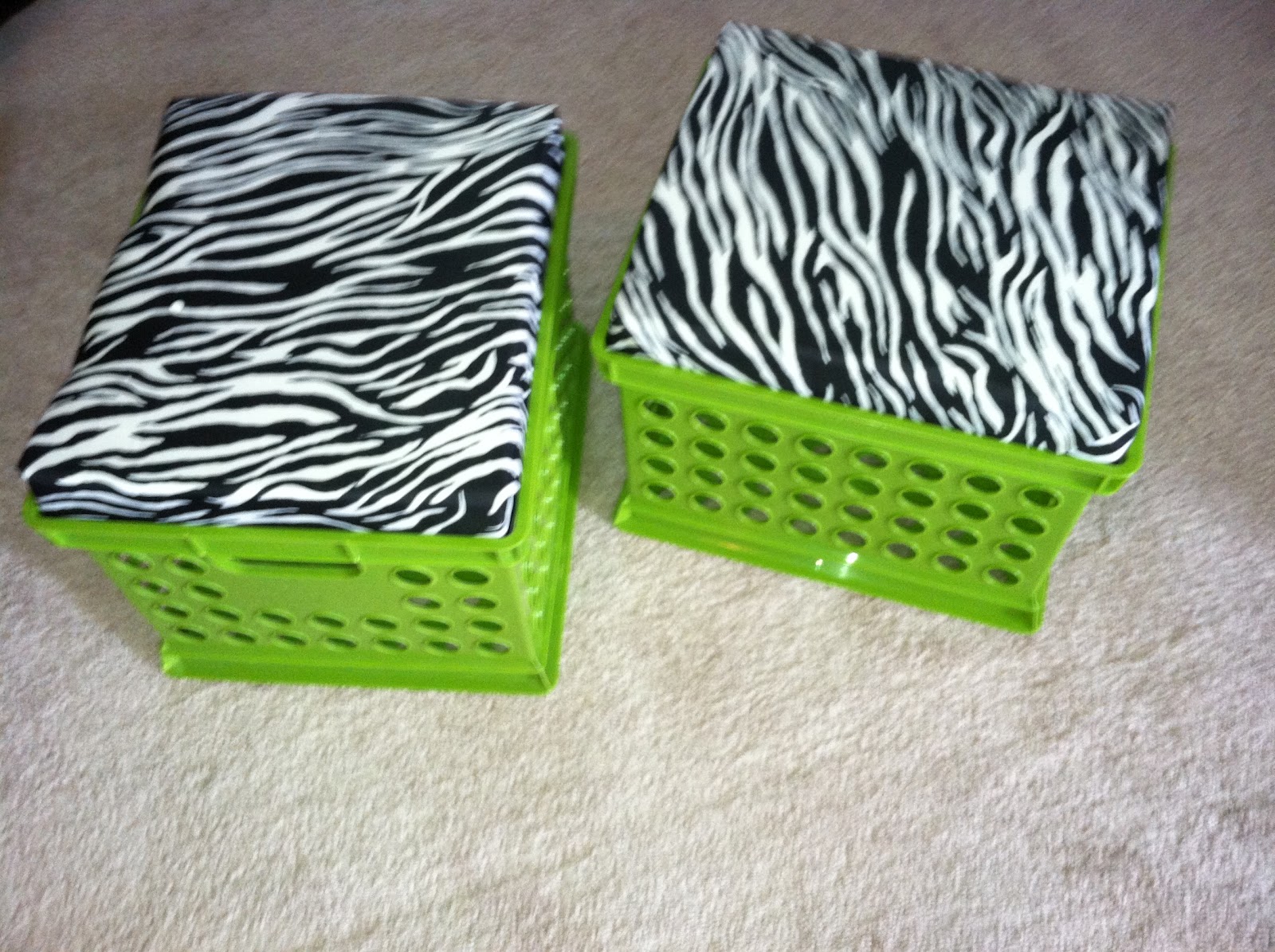 It's a Jungle Out There! A Kindergarten Blog DIY File Crate Seat for