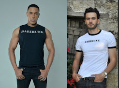 Look as sexy as Donovan Singletary & Malte Roesner in your own barihunk tee shirt