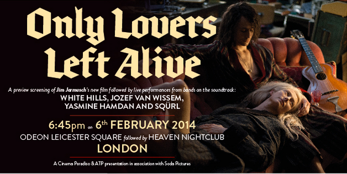 Only Lovers Left Alive Gig