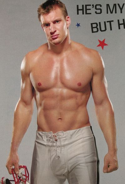 Muscle & Fitness' Cover Boy - Rob Gronkowski.