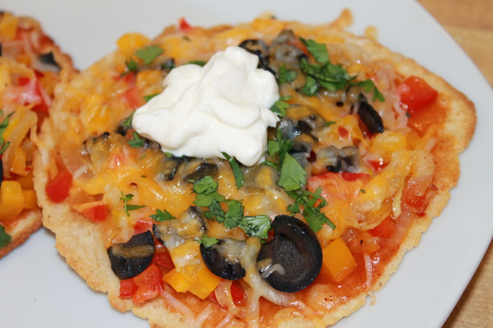 Seizing Life, One Measuring Cup At A Time Open Faced Enchilada Veggie