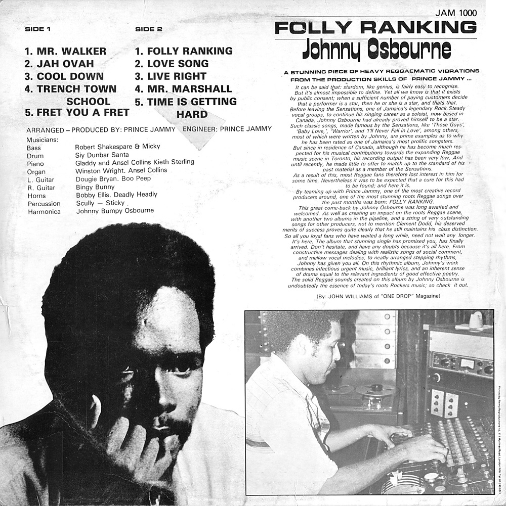 Johnny Osbourne Cool Down Rude Boy Johnny Osbourne Cool Down Rude Boy