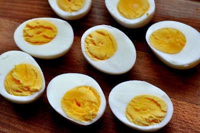 Hard-Boiled Eggs - Photo by Michelle Judd of Taste As You Go