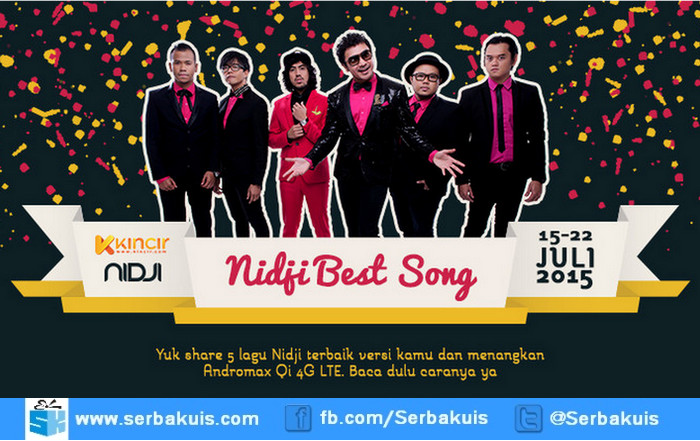 Kontes Nidji Best Song Berhadiah Andromax Qi 4G LTE Kontes Nidji Best Song Berhadiah Andromax Qi 4G LTE