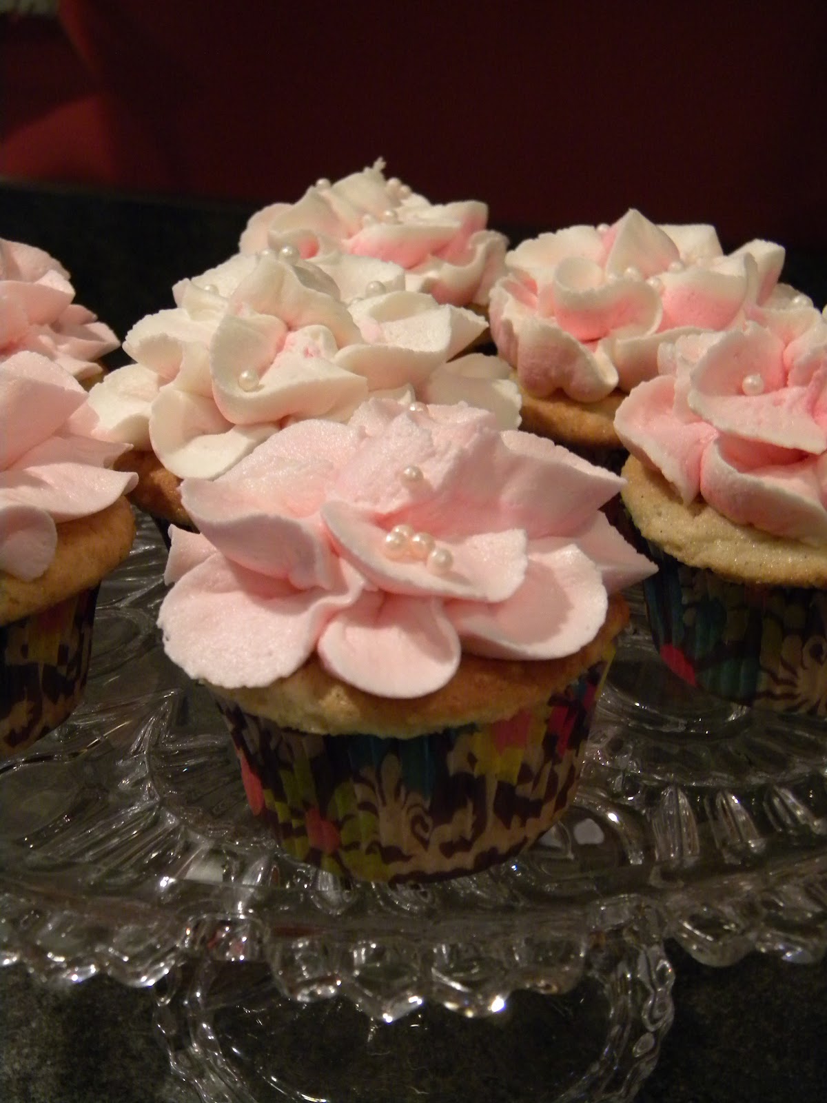 Peony Cupcakes