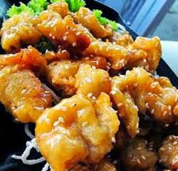 Resep Praktis dan mudah membuat masakan khas china (chinese food) ayam saus jeruk wijen