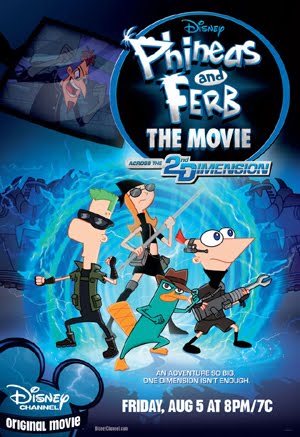 Phineas and Ferb The Movie Across the 2nd Dimension In Fabulous 2D (2011) Phineas and Ferb The Movie Across the 2nd Dimension In Fabulous 2D (2011)