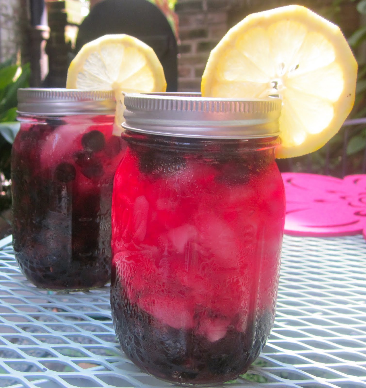 Haute + Heirloom BlueberryInfused Vodka Lemonade's