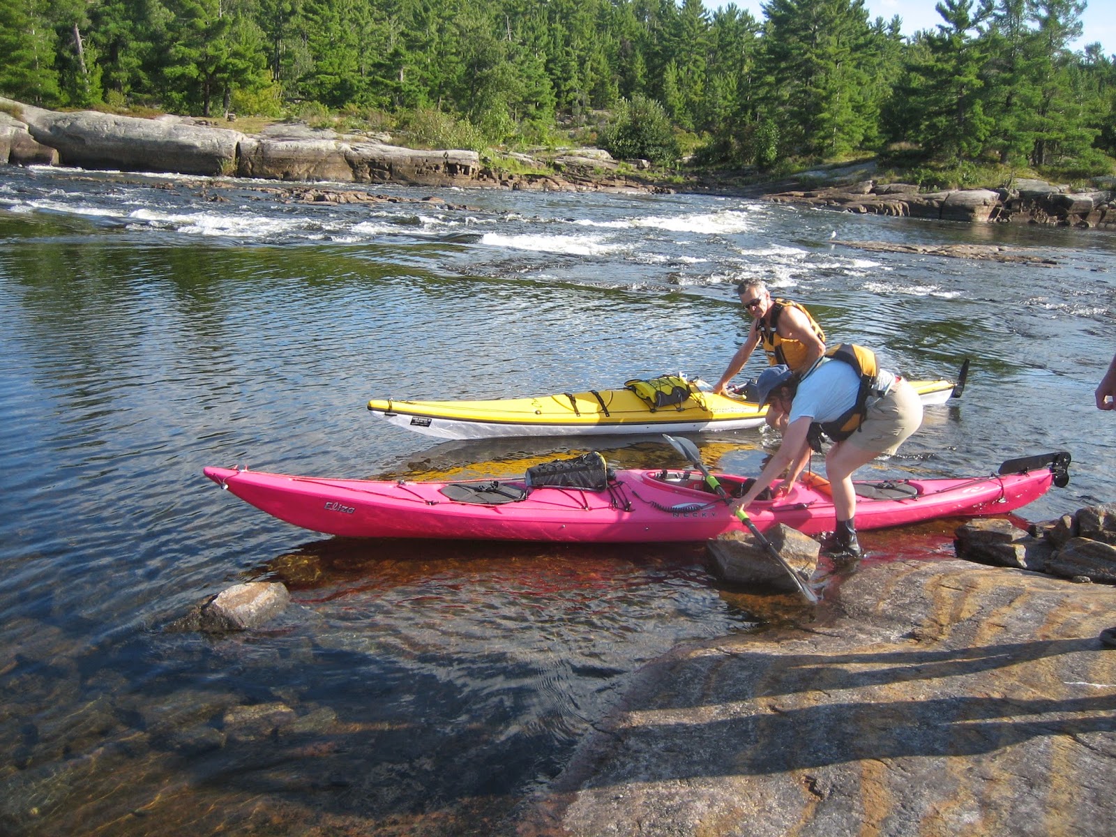 Thye Blog 2009 Canoe the French River 18 Mile Loop (74 km with TOC)