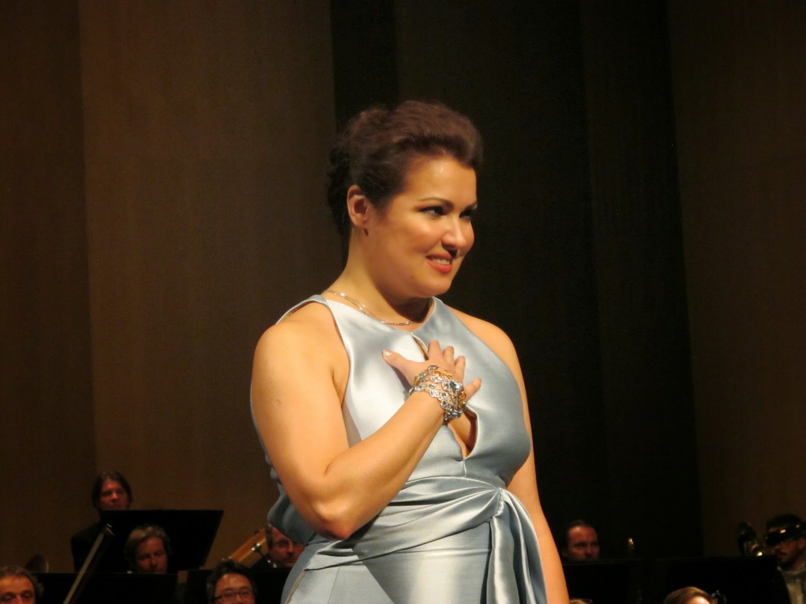 Anna Netrebko Anna Netrebko in BadenBaden on 10 June 2014