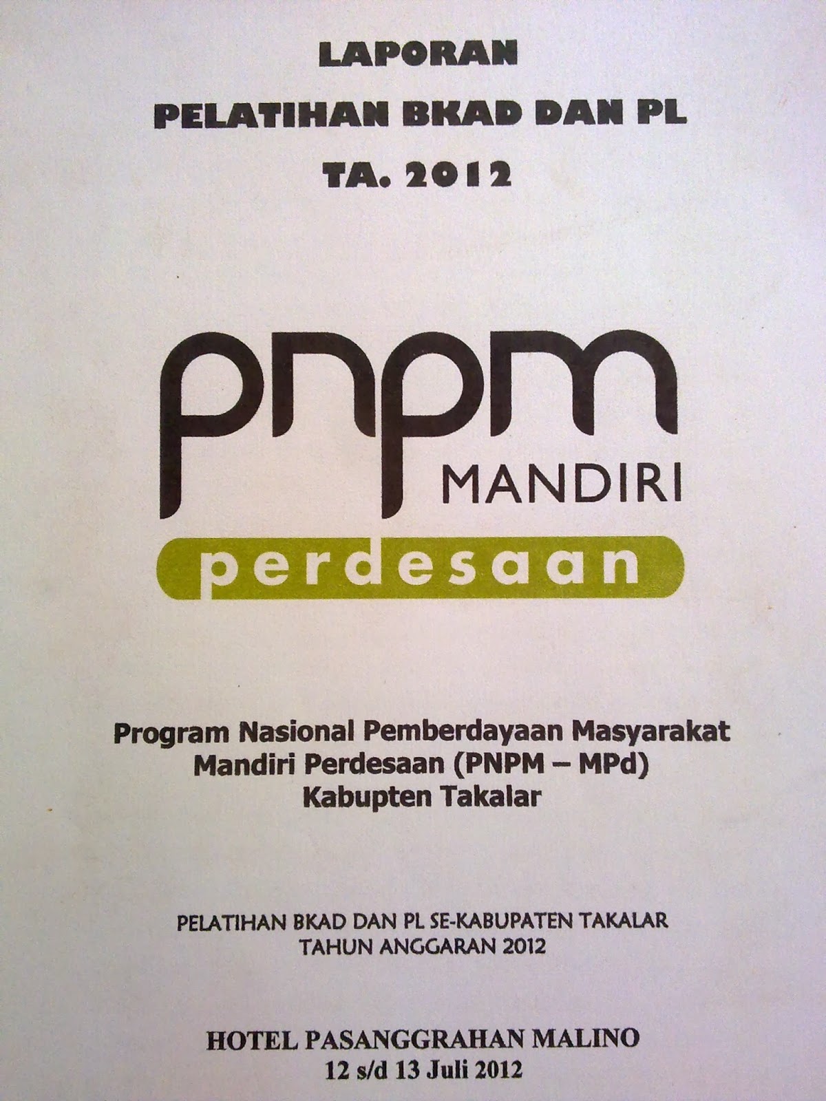 JENDELA INFORMASI Contoh Laporan Pelatihan Kegiatan JENDELA INFORMASI Contoh Laporan Pelatihan Kegiatan