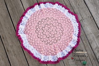 Snap Dragon Baby Afghan Crochet Pattern