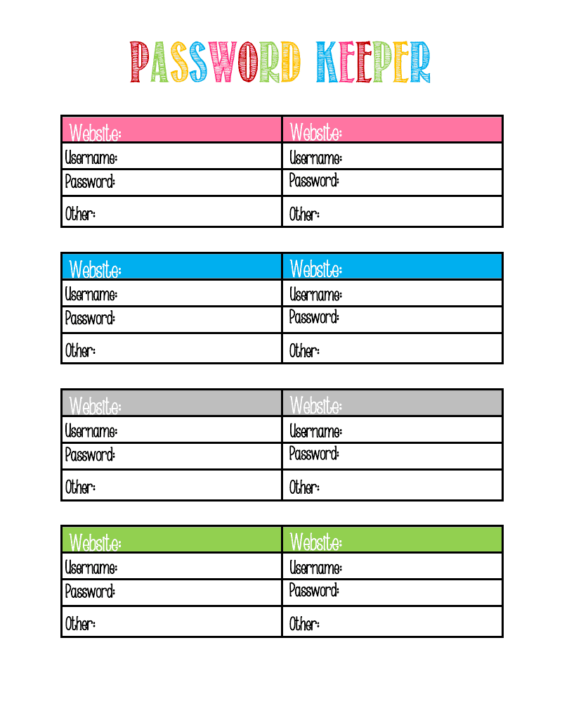 5 FREE Blog Planner Printables Made To Be A Momma