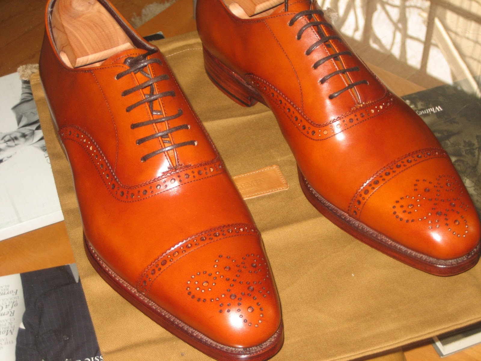 An Uptown Dandy Meermin 39 S 10164 Semi Brogue Shoe