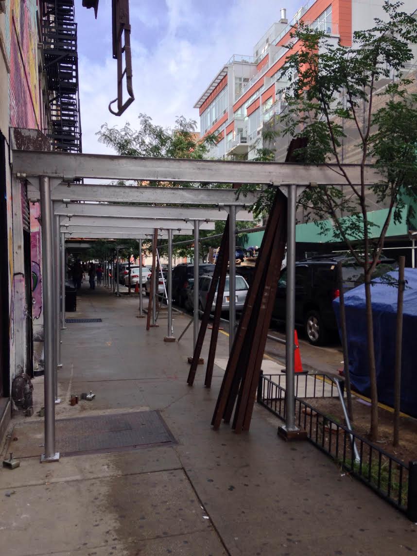 EV Grieve Demo time for East 13th Street garages that will yield to