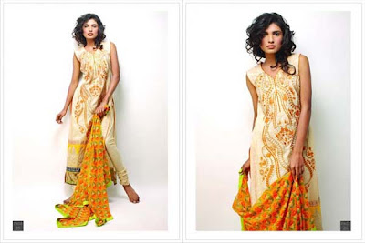 Spring/Summer Lawn Dresses Collection 2013 By Sadia Designers