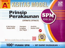 Soalan Percubaan Prinsip Perakaunan SPM 2013