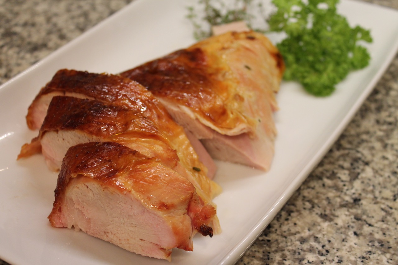 brined and stuffed turkey breast Brined and stuffed turkey breast