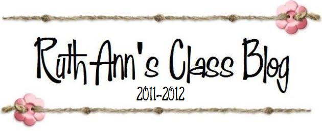 Ruth Ann's Class Blog
