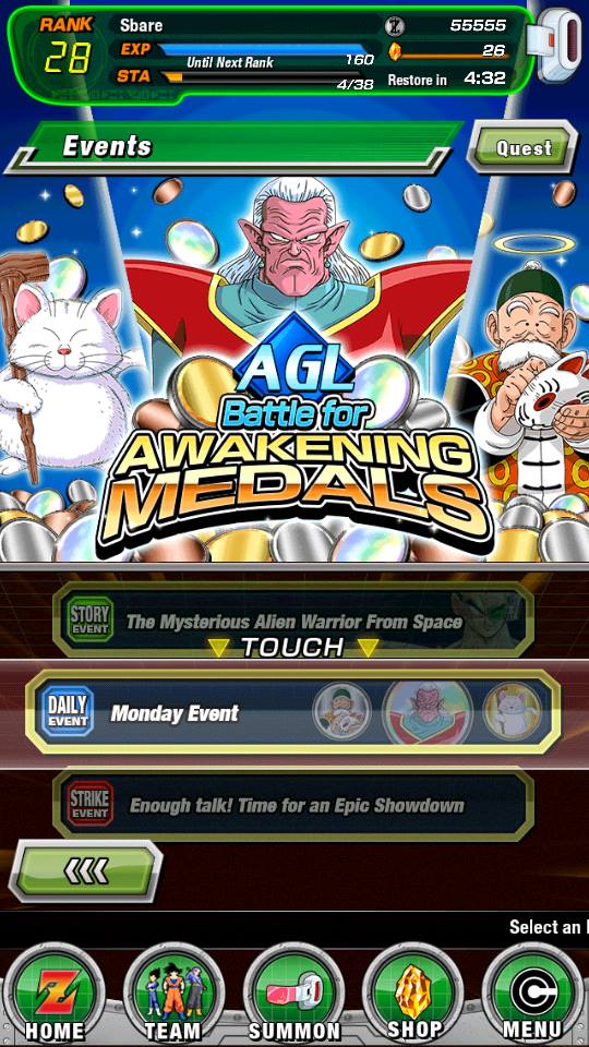 Dragon Ball Z Dokkan Battle Medals weekly event!