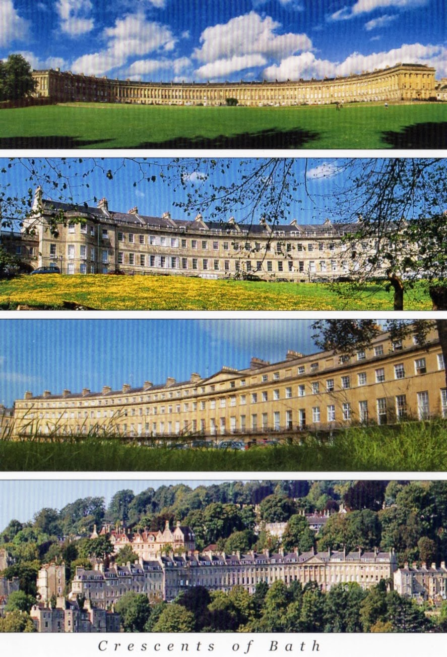 Postcards Around the World: City of Bath, England - United Kingdom