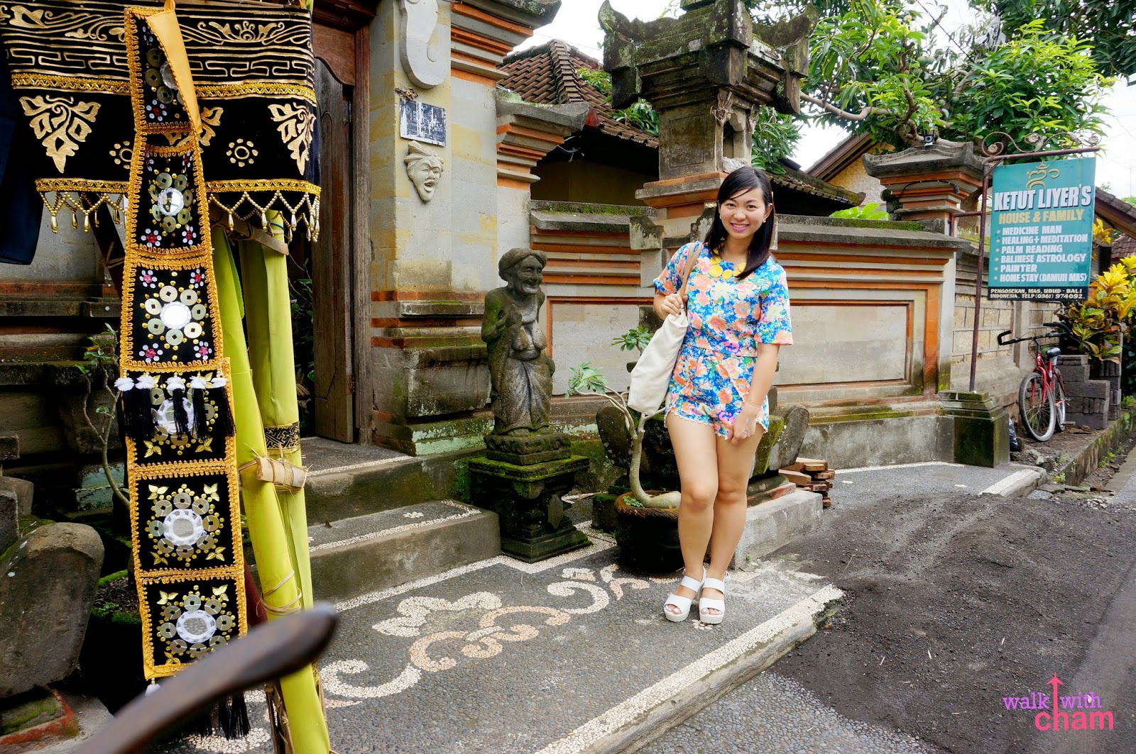 Walk with Cham: Ketut Liyer Ubud Bali Indonesia